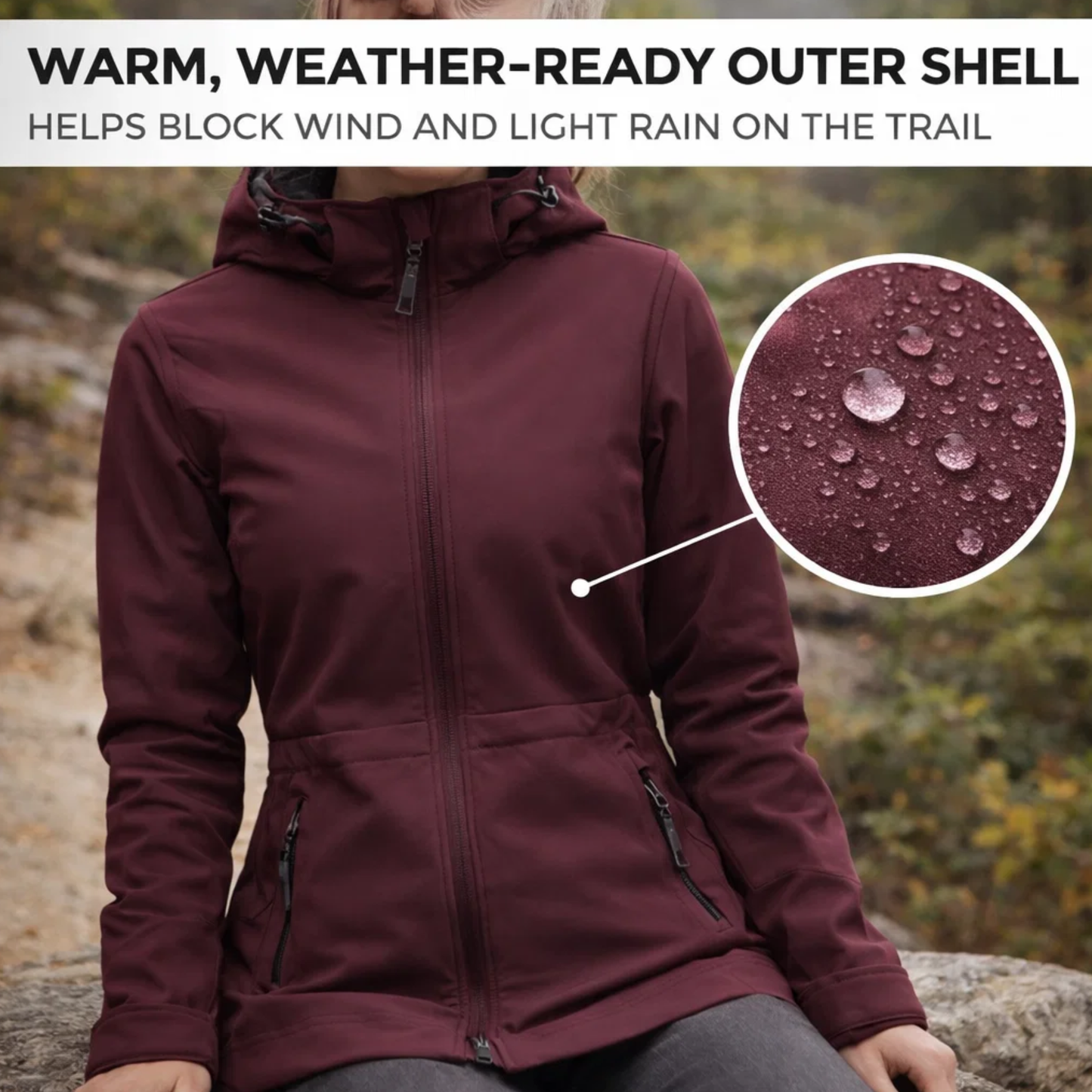 Hike Balance Everest Windbreaker Jacket – Windproof Outdoor Jacket (Unisex)