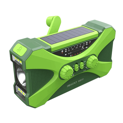 Multi‑Power Emergency Radio & Light