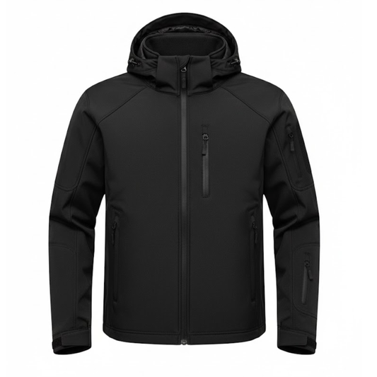 Hike Balance Apex Windbreaker Jacket – Windproof Softshell Outdoor Coat (Unisex)