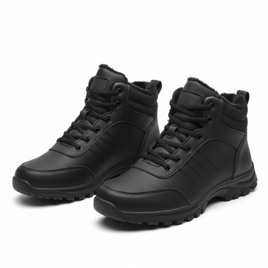 Hike Balance ArcticStep Winter Boots – Fur-Collar Insulated Snow Shoes (Unisex)