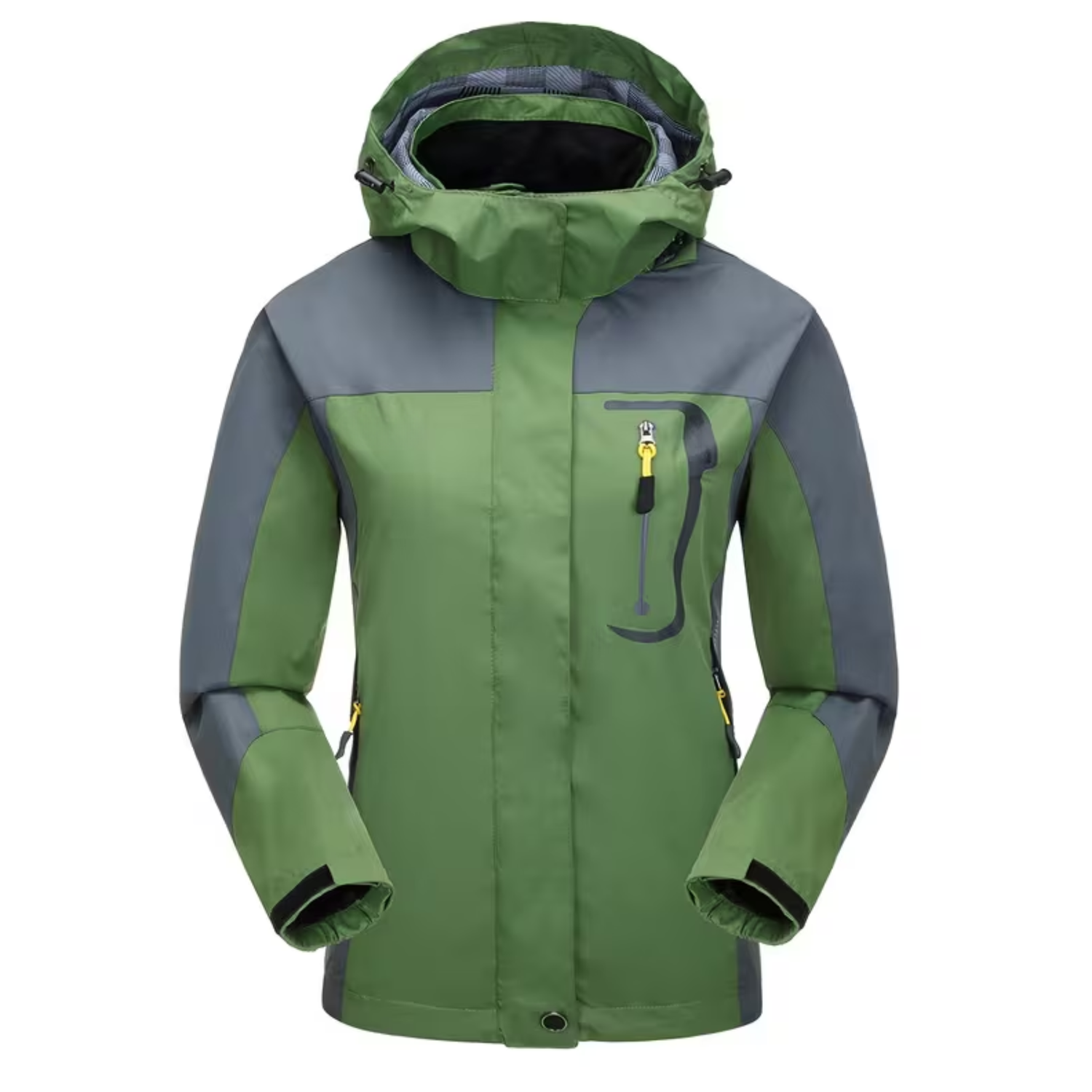 Hike Balance Alpine Windbreaker Jacket – Lightweight Outdoor Shell (Unisex)