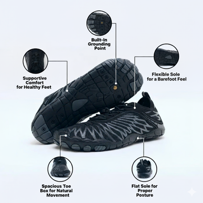 Hike Balance - Skin Pro with Copper Grounding Allround Barefoot Shoes