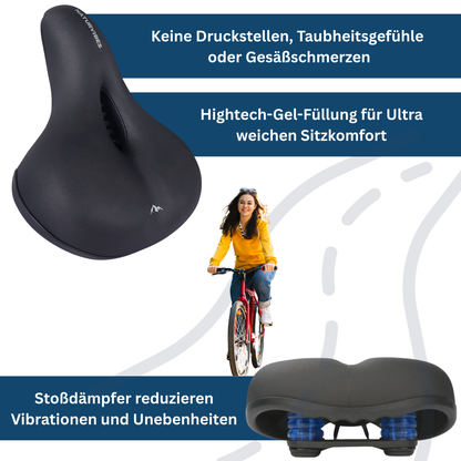 All‑Day Comfort Bike Saddle