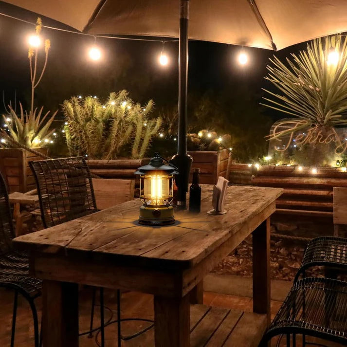 Portable Vintage LED Camp Lantern