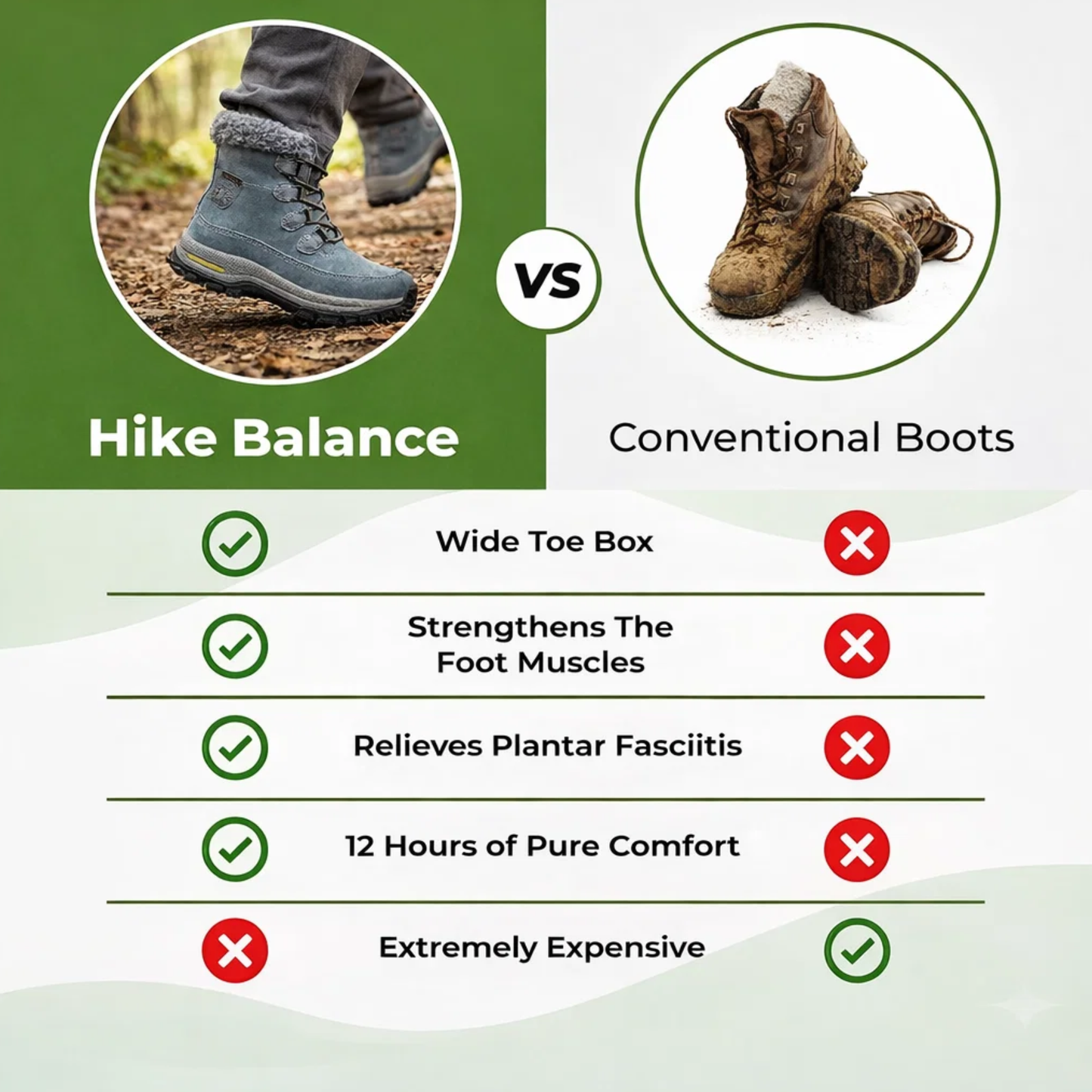 Hike Balance Winter Mini – Insulated Barefoot Winter Shoes (Unisex)