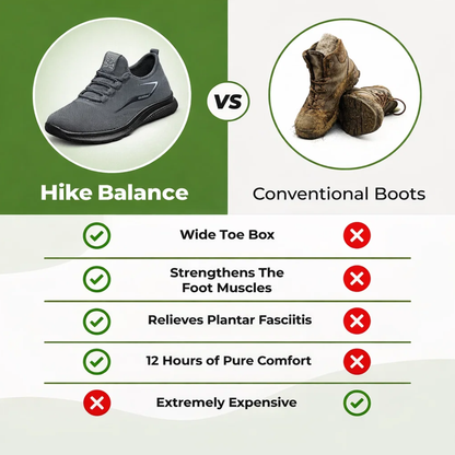 Hike Balance Nova Slip-On – Breathable Mesh Walking Shoes (Unisex)