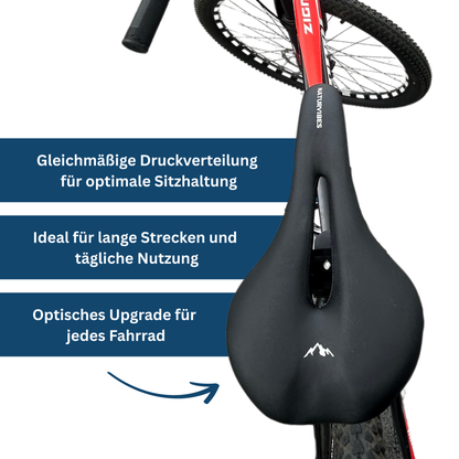 Sleek Performance Bike Saddle