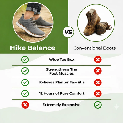 Hike Balance AirMesh – Breathable Outdoor Walking Shoes (Unisex)