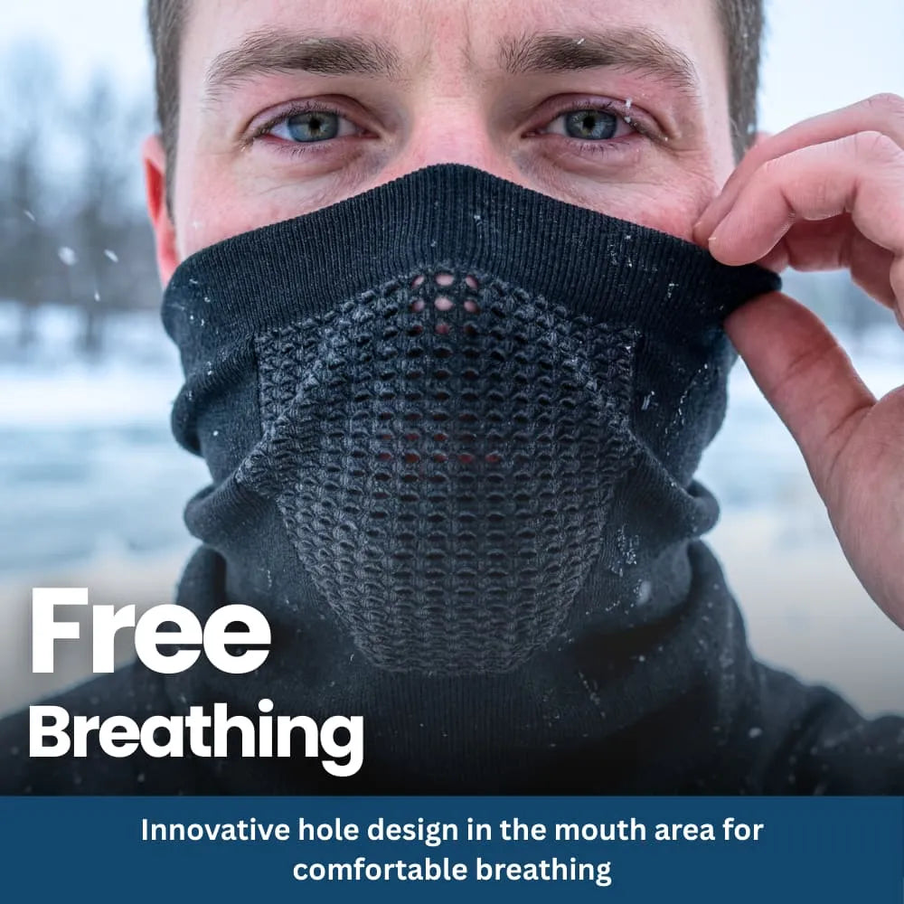 High-Performance Seamless Outdoor Face & Neck Guard