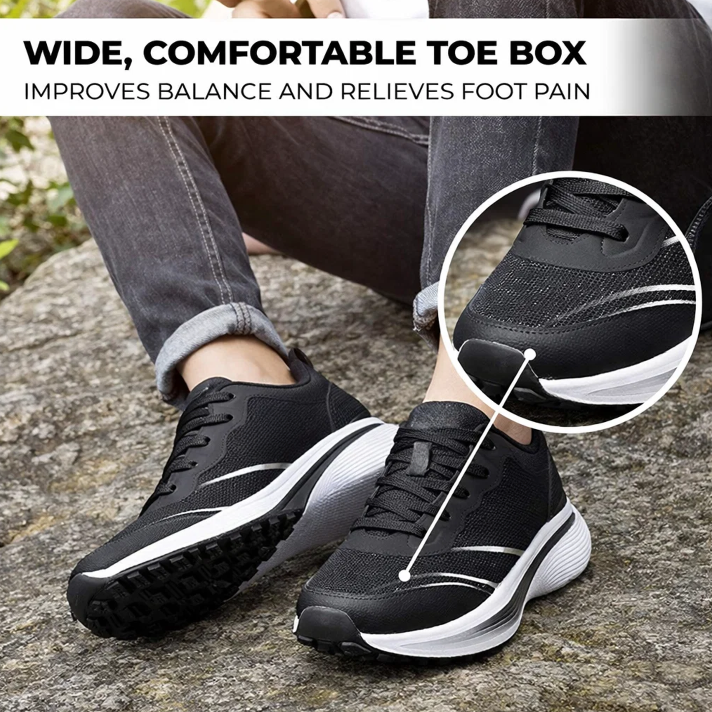 Hike Balance AeroTrail – Breathable Lightweight Walking Shoes (Unisex)