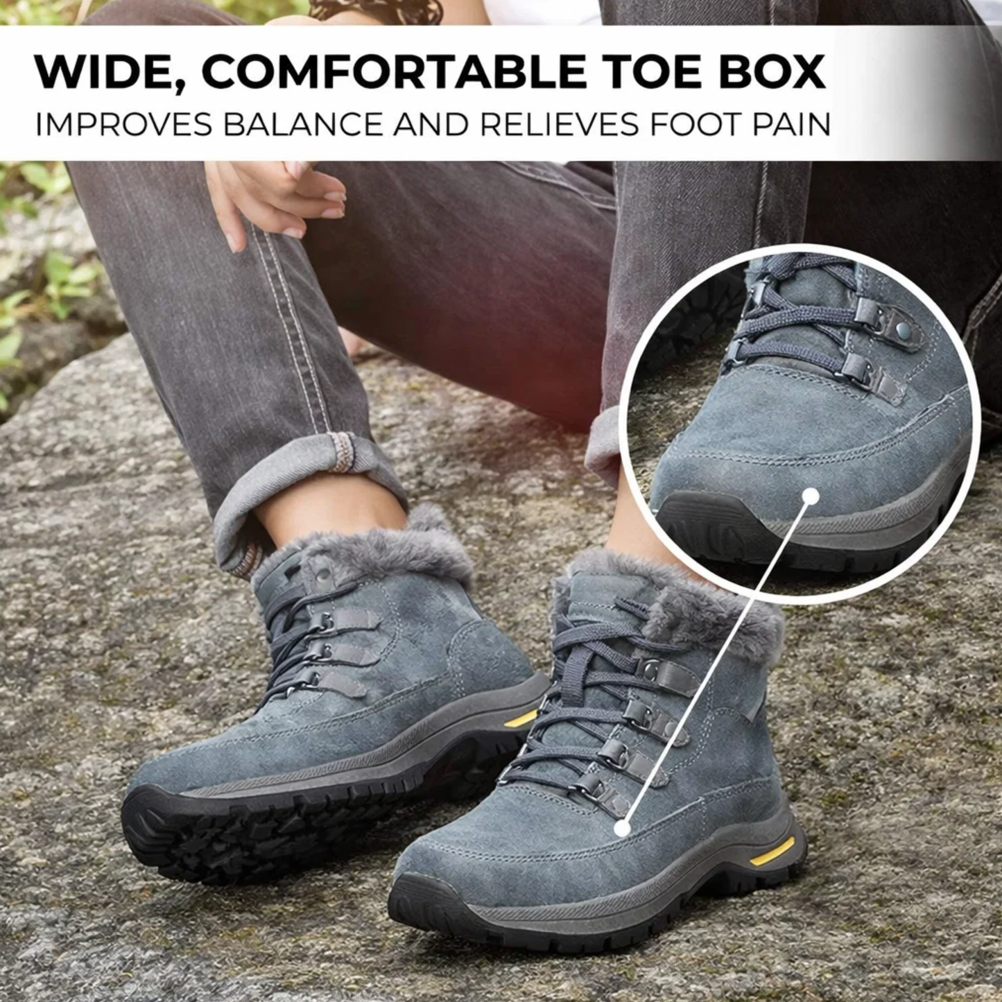 Hike Balance Winter Mini – Insulated Barefoot Winter Shoes (Unisex)