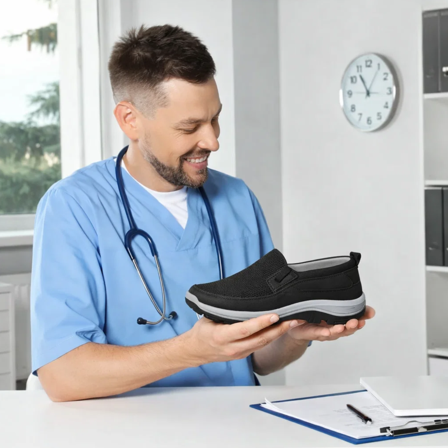 Hike Balance Classic Step – Non-Slip Outdoor Walking Shoes (Unisex)