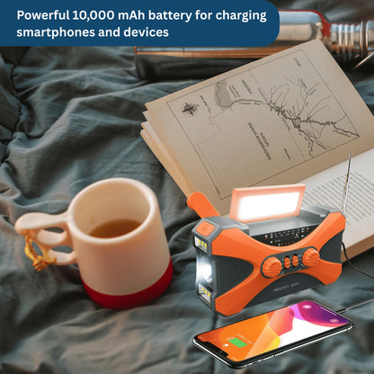 Multi‑Power Emergency Radio & Light