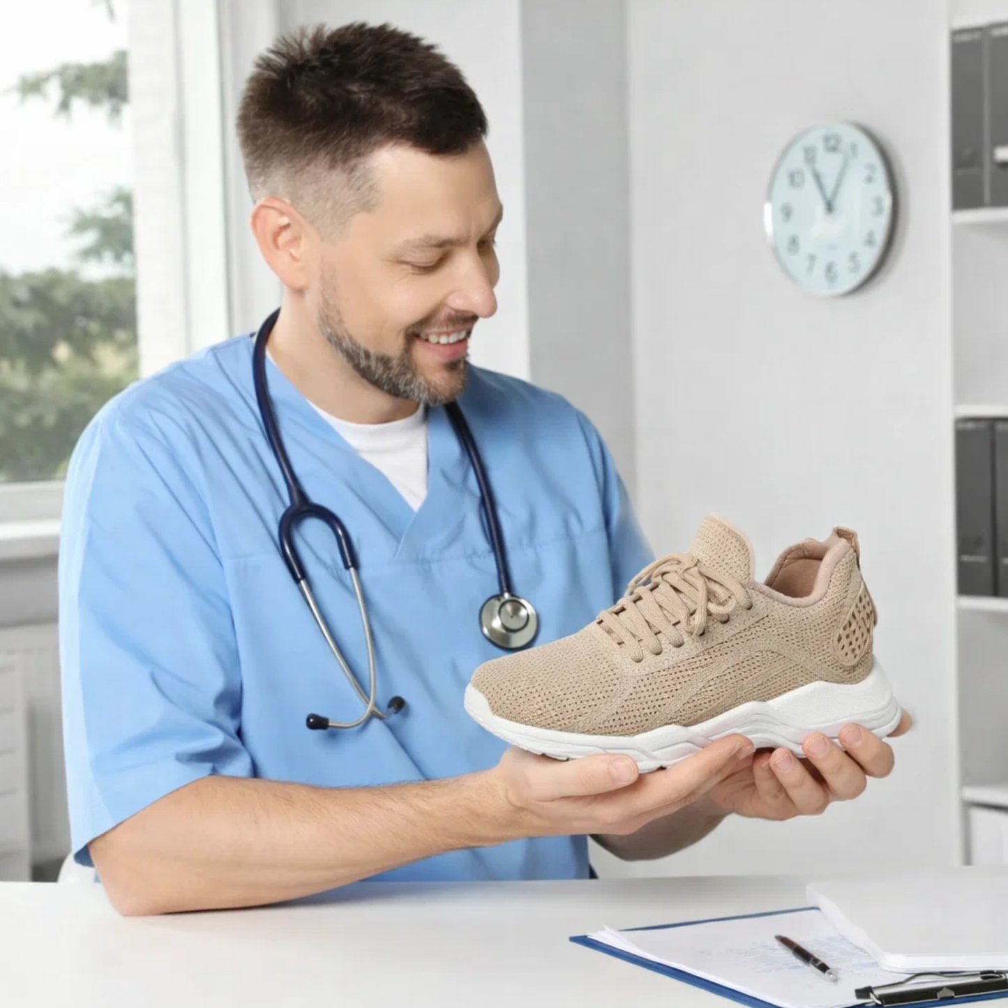 Hike Balance ComfoFeet - Eloria Warm & Supportive Walking Shoes (Women)