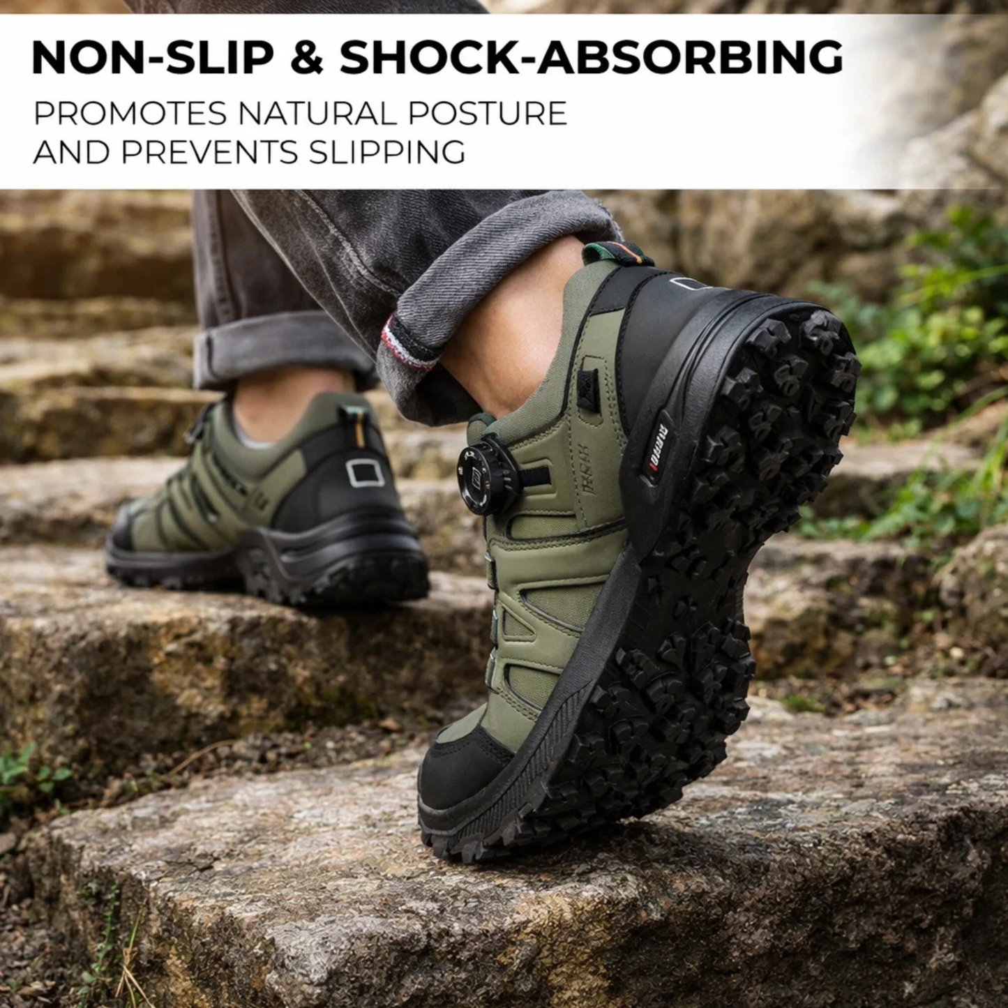 Hike Balance All-Terrain – Breathable Non-Slip Hiking Boots (Unisex)