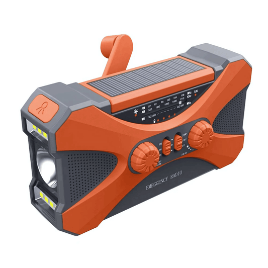 Multi‑Power Emergency Radio & Light
