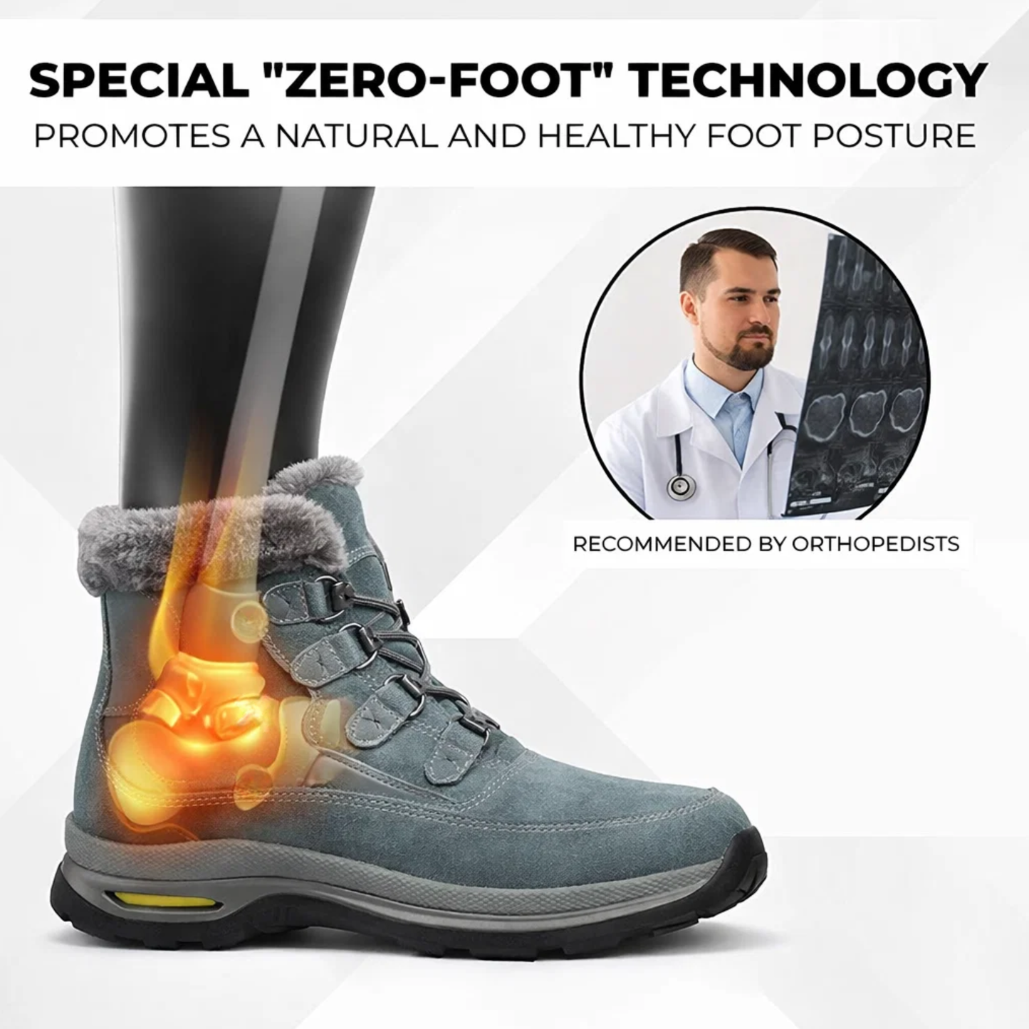 Hike Balance Winter Mini – Insulated Barefoot Winter Shoes (Unisex)