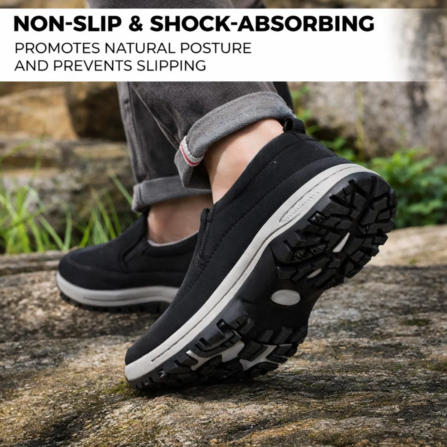 Hike Balance Classic Step – Non-Slip Outdoor Walking Shoes (Unisex)