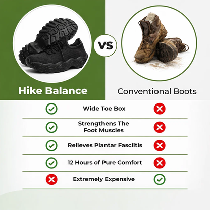 Hike Balance Solea – Breathable Outdoor Walking Shoes (Unisex)