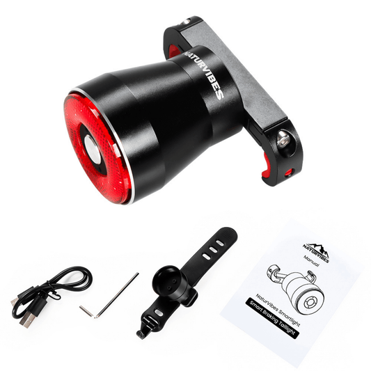 Auto Brake Detection & USB Rechargeable Rear Light