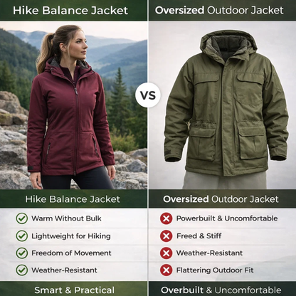 Hike Balance Everest Windbreaker Jacket – Windproof Outdoor Jacket (Unisex)