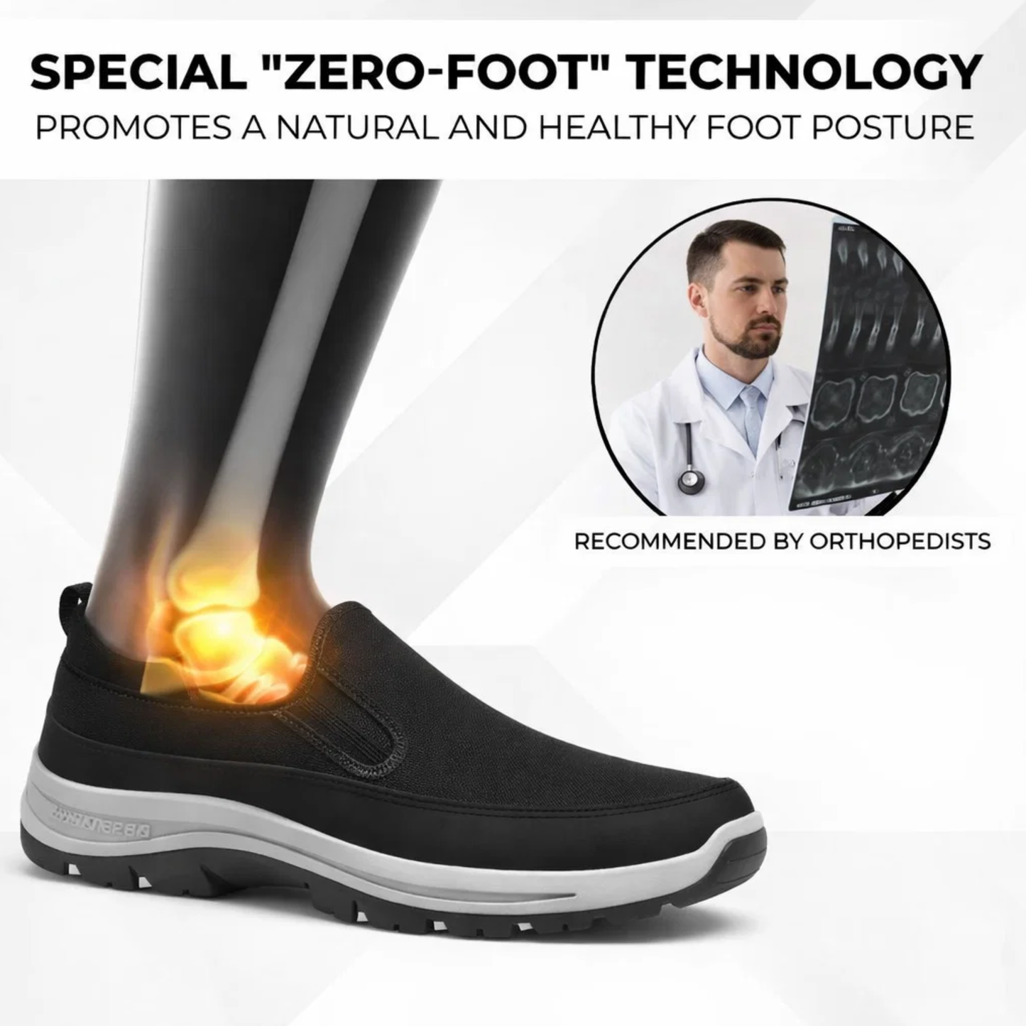 Hike Balance Classic Step – Non-Slip Outdoor Walking Shoes (Unisex)