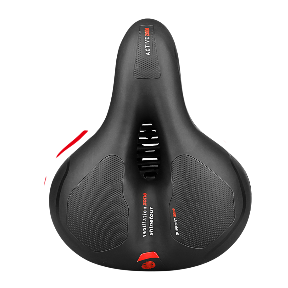 Padded & Adjustable Bike Saddle