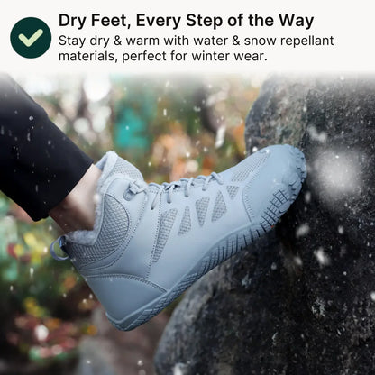 Waterproof Zero-Drop Winter Barefoot Shoes