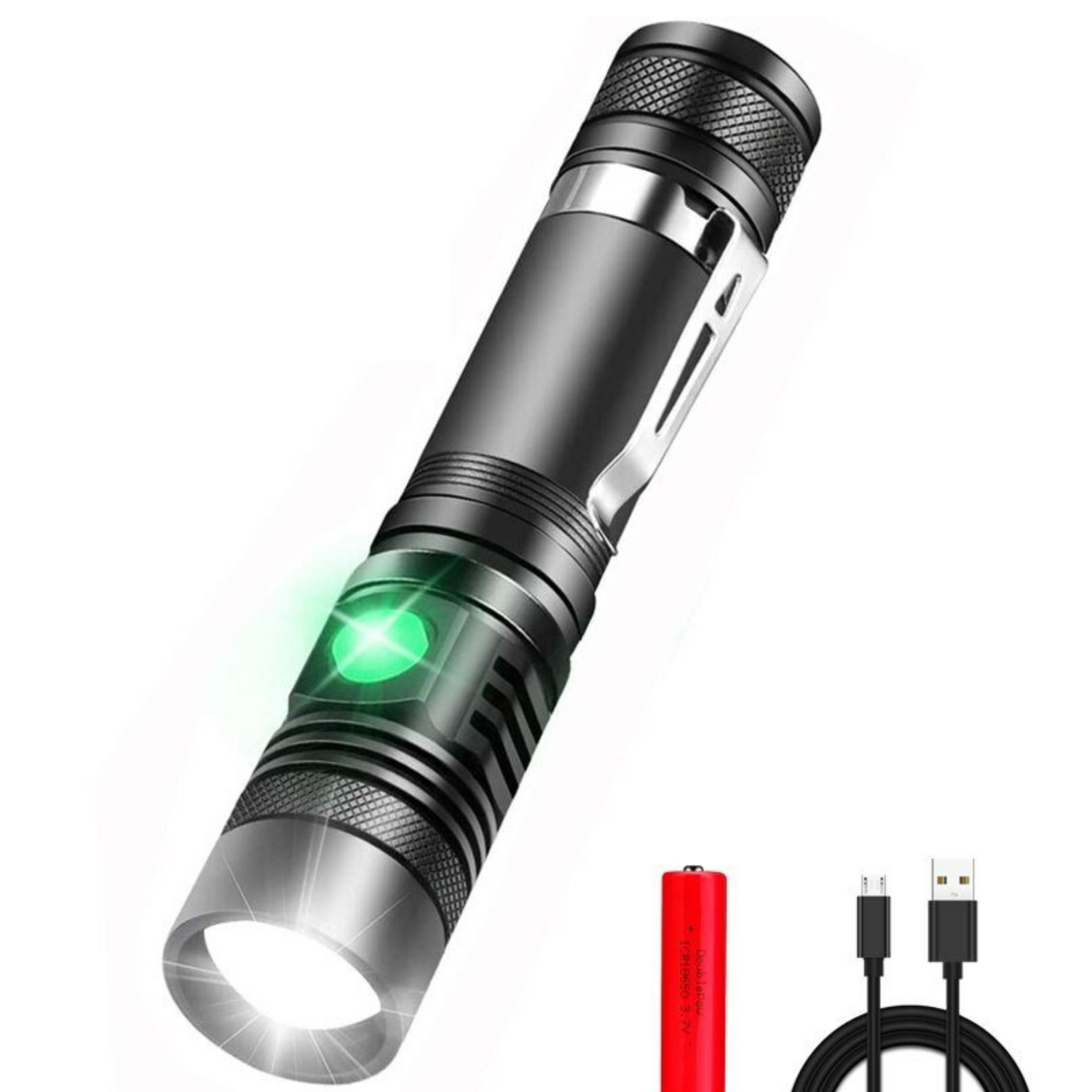 Small & Bright LED Pocket Flashlight