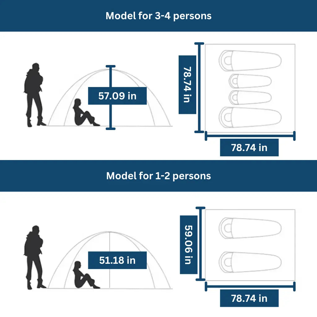 Portable Pop-Up Camping Tent