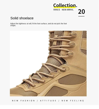 Heavy‑Duty Tactical Boots for Men