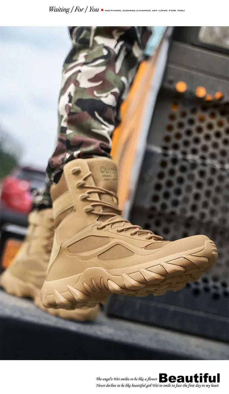 Heavy‑Duty Tactical Boots for Men