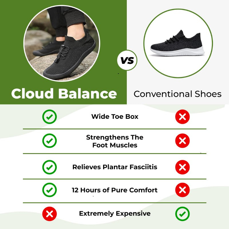 Cloud Balance -  Pain-Relieving Barefoot Shoes