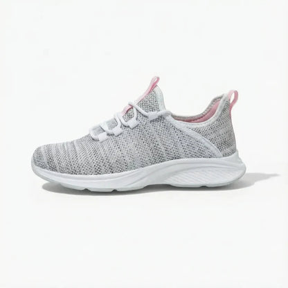 Wide Fit Ortho Comfort Sneakers with Impact-Absorbing Sole