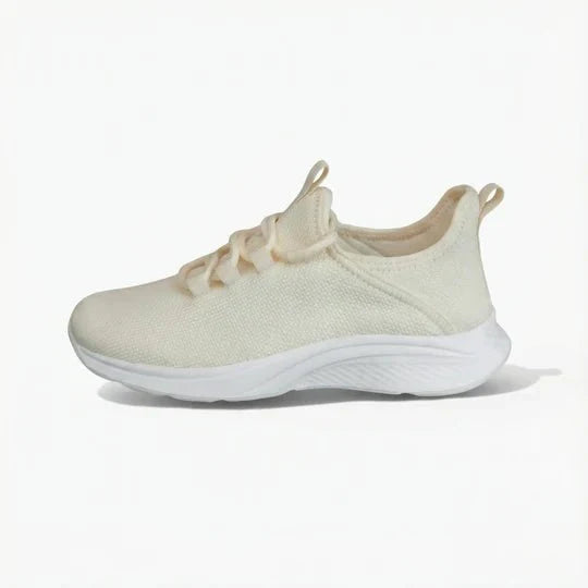 Wide Fit Ortho Comfort Sneakers with Impact-Absorbing Sole