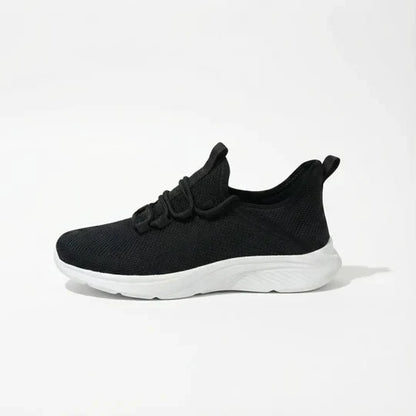 Wide Fit Ortho Comfort Sneakers with Impact-Absorbing Sole