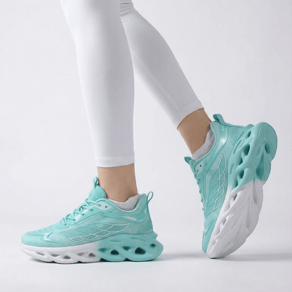 Ortho Walking Shoes with Shock-Absorbing Bubble Cushion