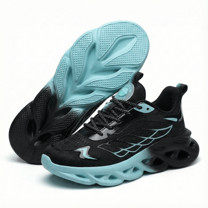 Ortho Walking Shoes with Shock-Absorbing Bubble Cushion