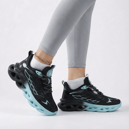 Ortho Walking Shoes with Shock-Absorbing Bubble Cushion