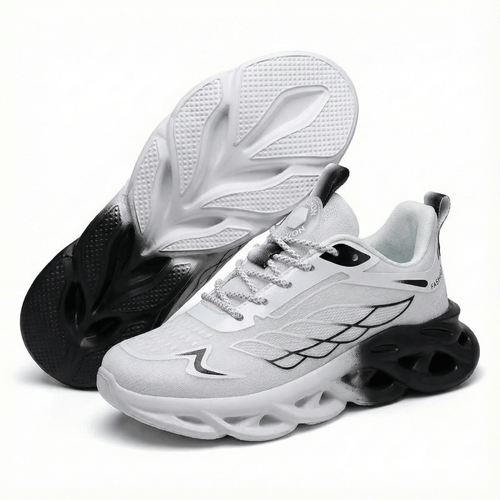 Ortho Walking Shoes with Shock-Absorbing Bubble Cushion