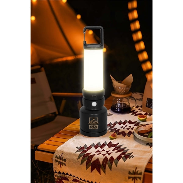 2-in-1 Rechargeable Tactical Flashlight & COB Lantern